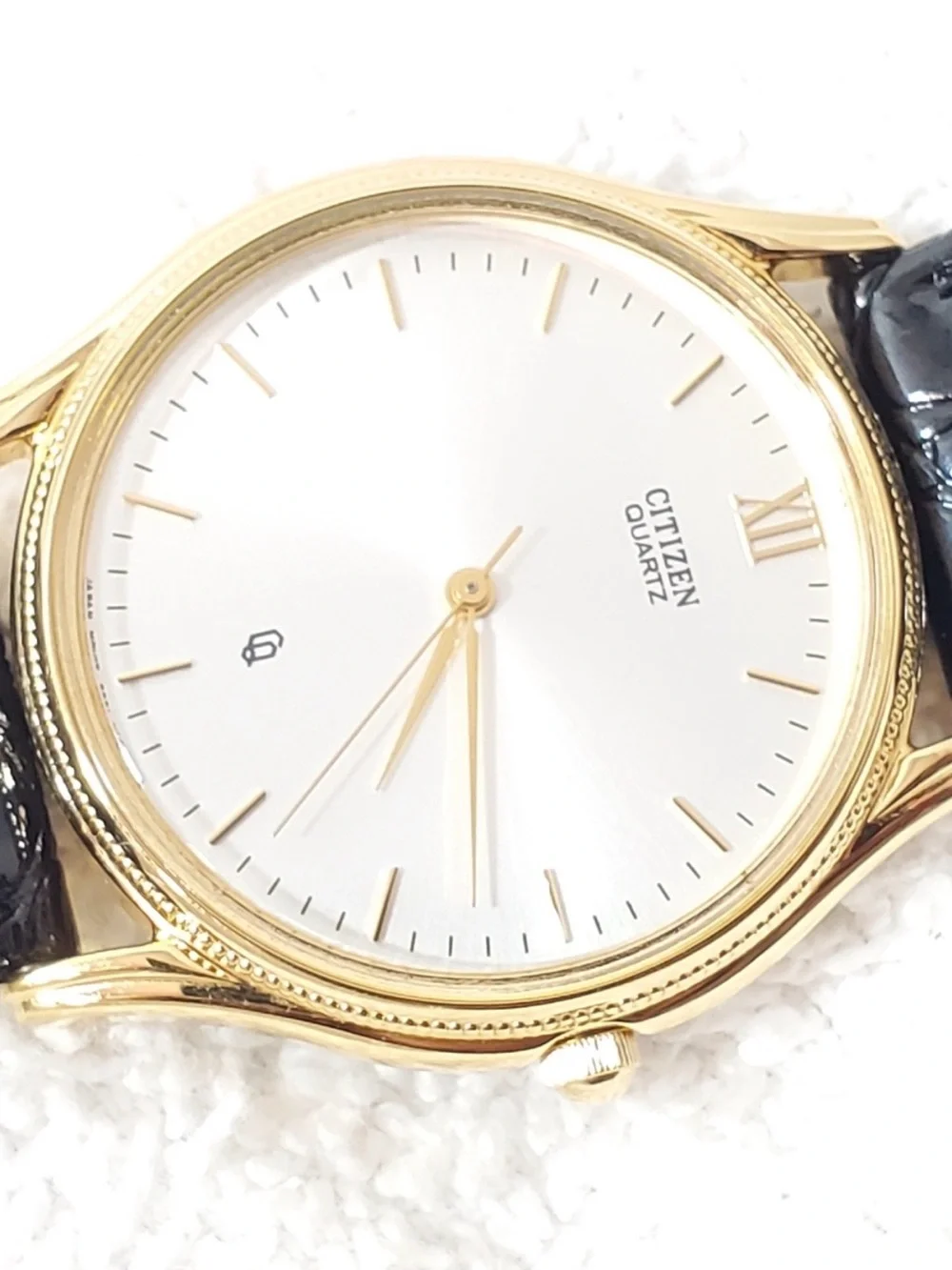 Citizen Quartz Gold Tone White Dial Men's Watch